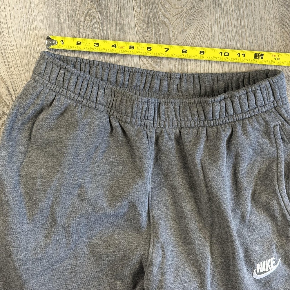 Nike Sweatpants Mens Medium Club Fleece Straight Leg Elastic Waist BV2707-071 - Picture 8 of 13